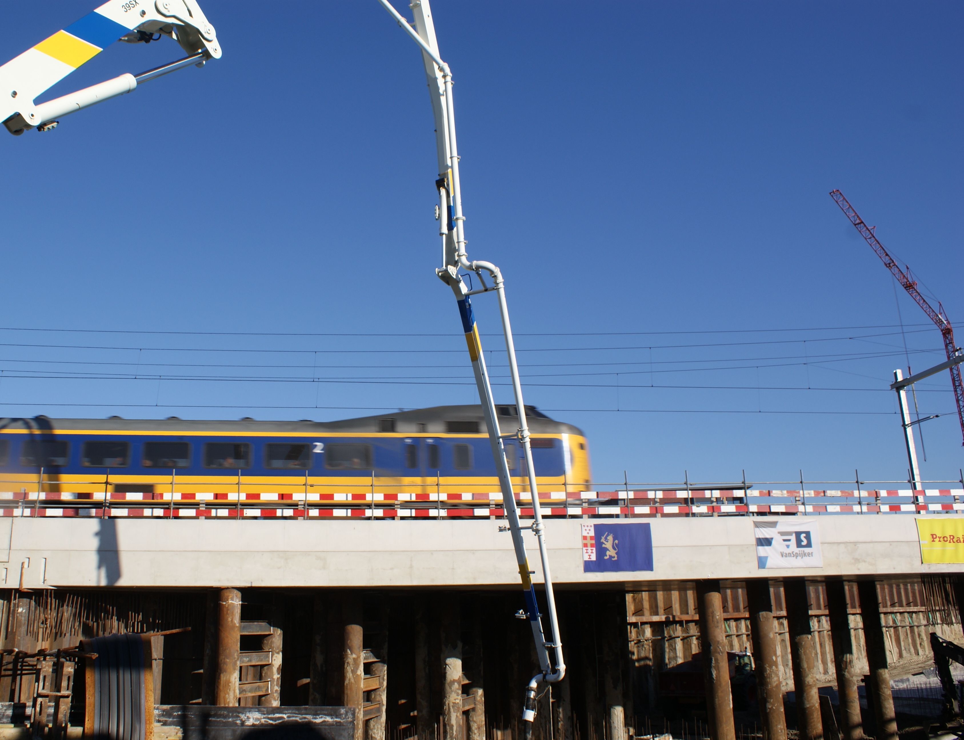 Betonpomp Trein
