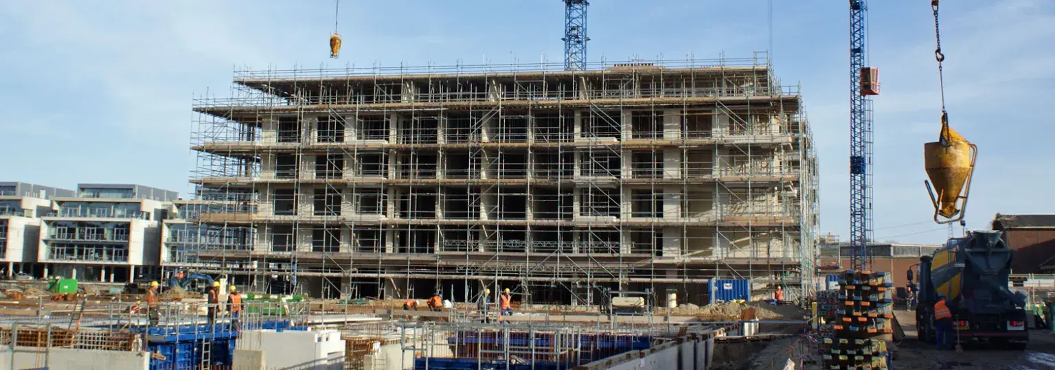 Betonhuis-Betonmortel-transport-stortmethode