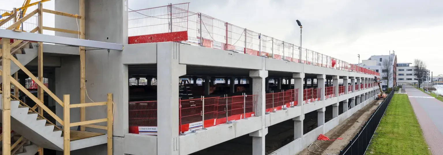 Betonhuis-Constructief-Prefab-Parkeergarage