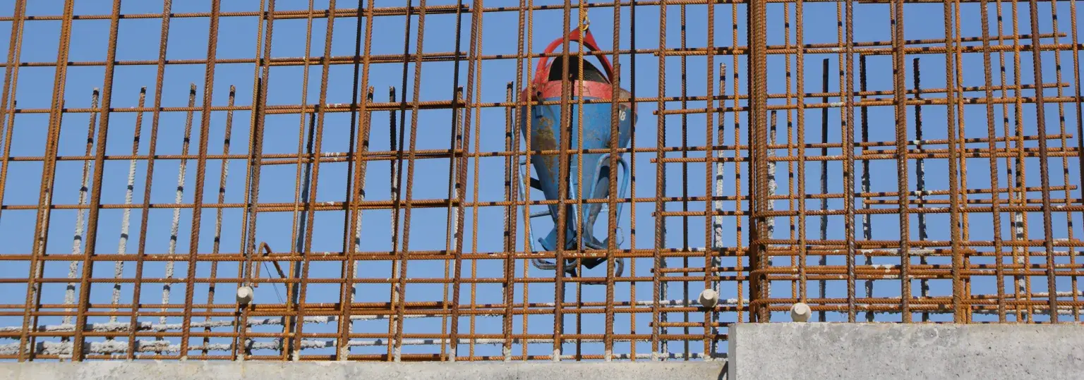 Betonhuis-Betonmortel-Kubel-Wapening