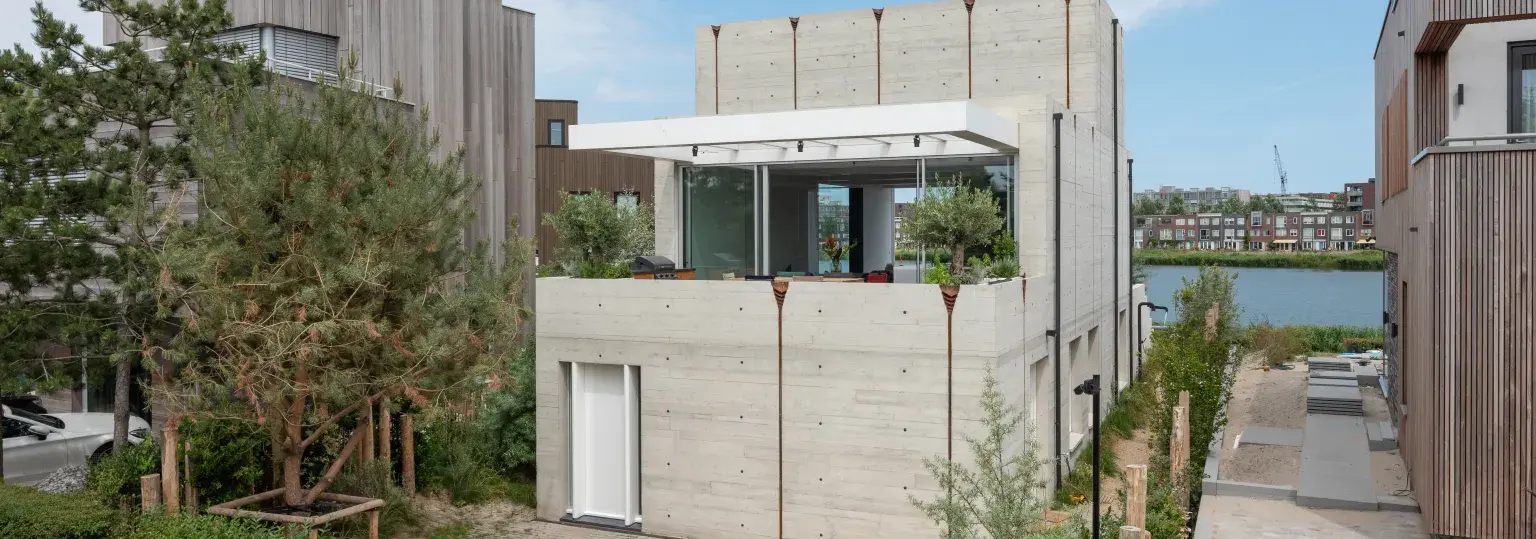Betonvilla K6 IJburg (V8 Architecs_ foto Ossip van Duivenbode)