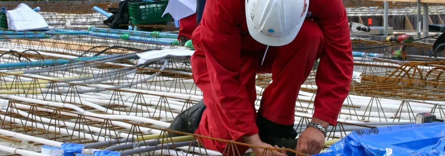 Thermisch actief beton