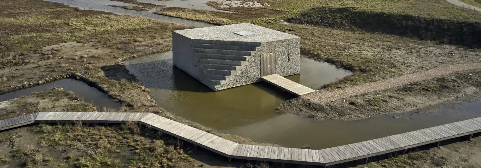 Betonprijs 2019 Regiokantoor natuurmonumenten Zierikzee