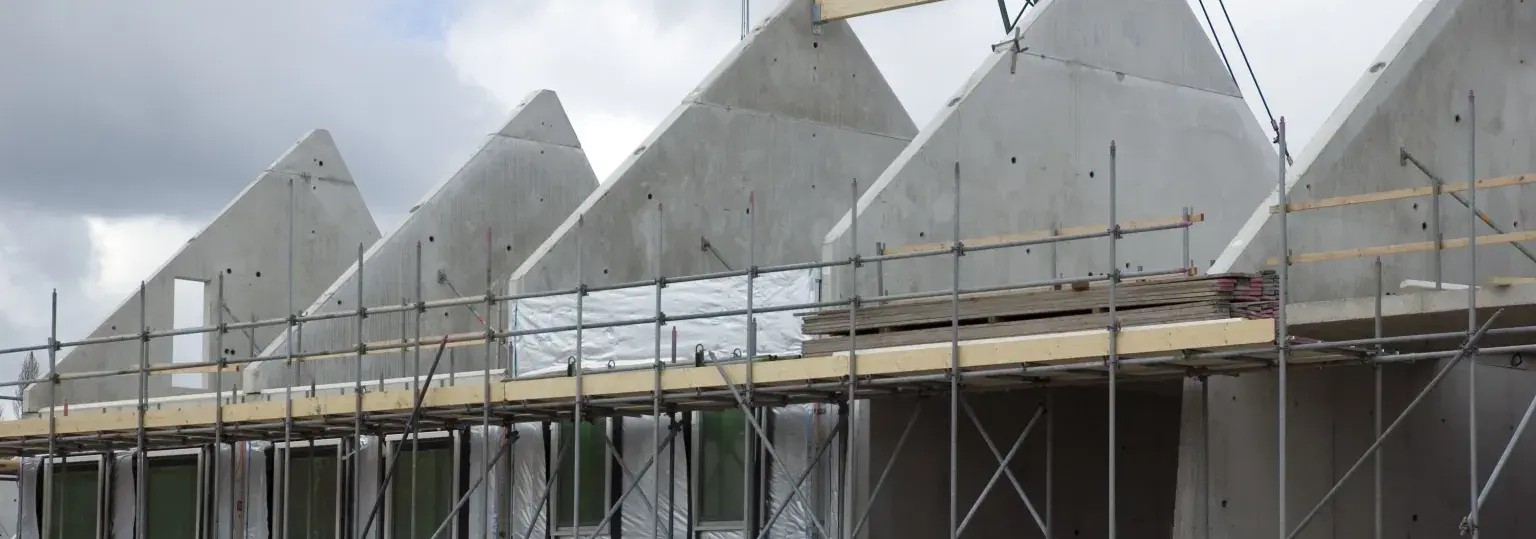 Betonhuis-woningbouw