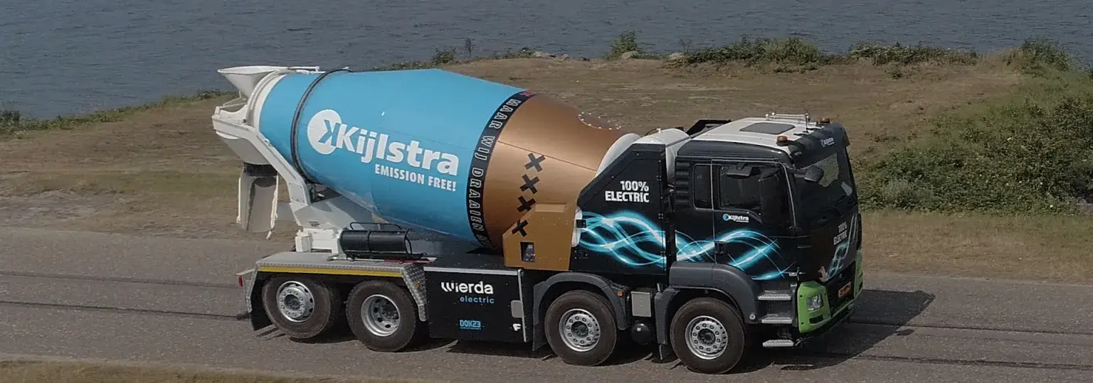 Elektrische Truckmixer Kijlstra