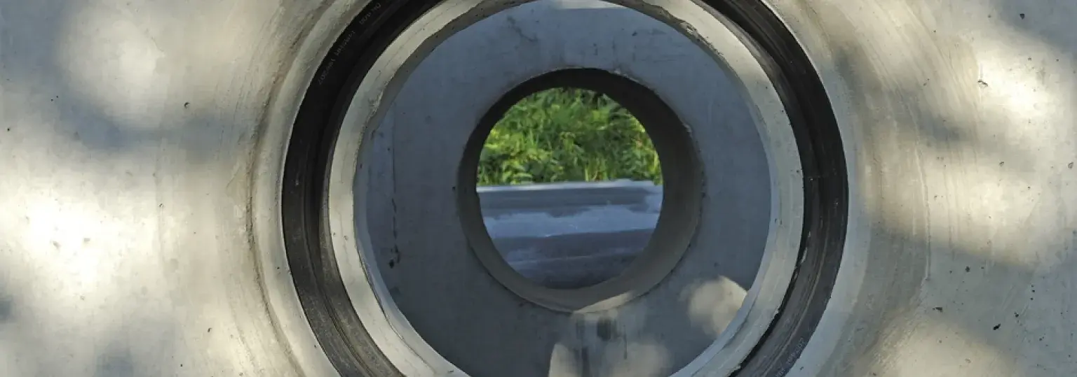 Verbindingen riolering van beton