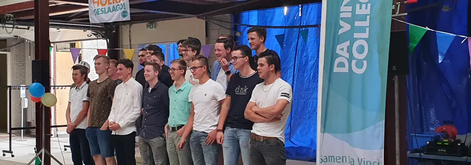 Geslaagden Bouw DaVinci College