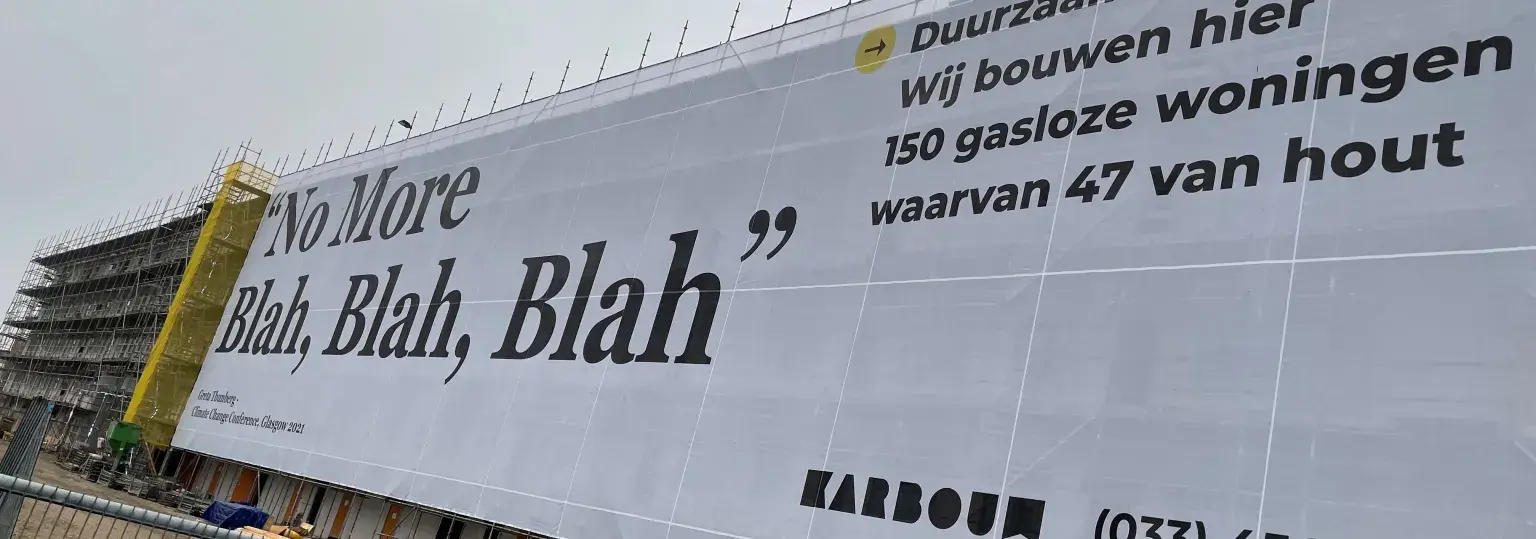 150 gasloze woningen waarvan 47 van hout in Amersfoort