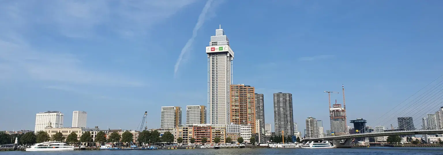 Skyline Rotterdam - Zalmhaventoren