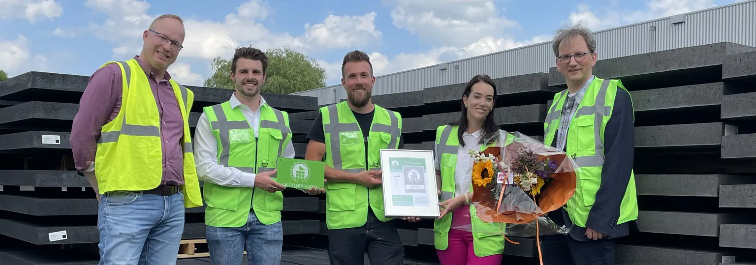 Persbericht Betonhuis - CSC-certificaat voor Schellevis
