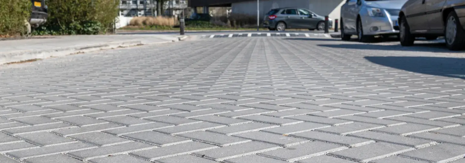 Nieuw aangelegde Bachweg in Amersfoort