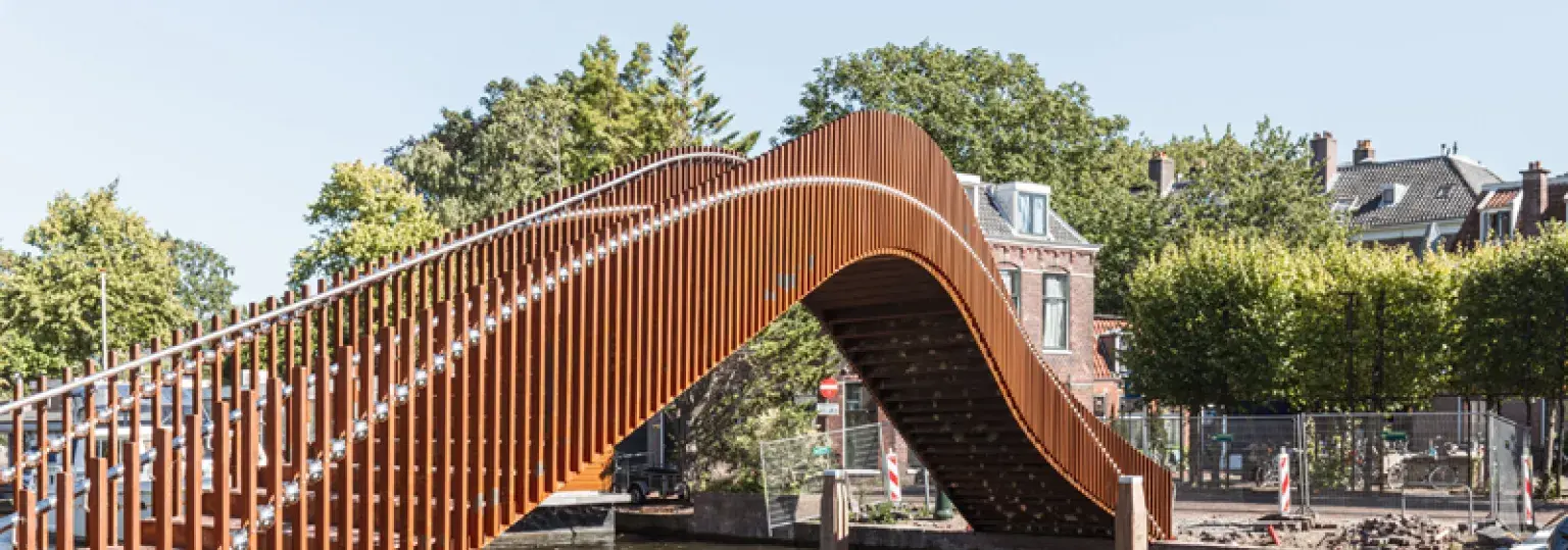 Fiets en voetbruggen