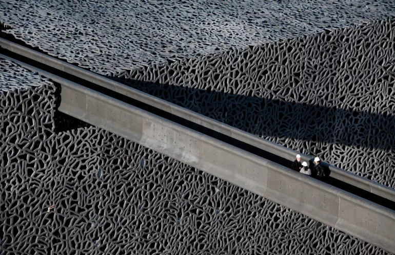 Loopbrug Mucem, Marseille