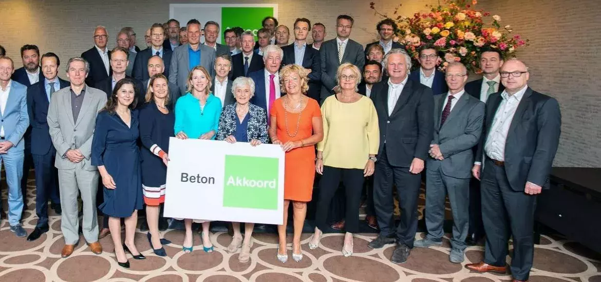 Ondertekening Betonakkoord Ondertekening Betonakkoord