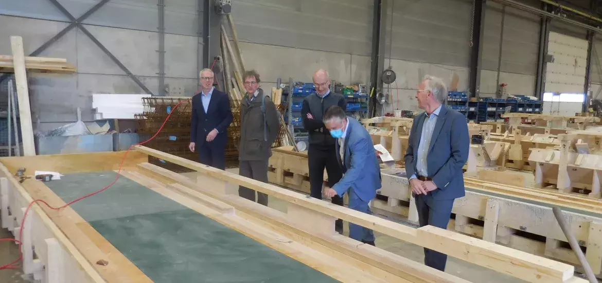 Mallen bij Betonfabriek