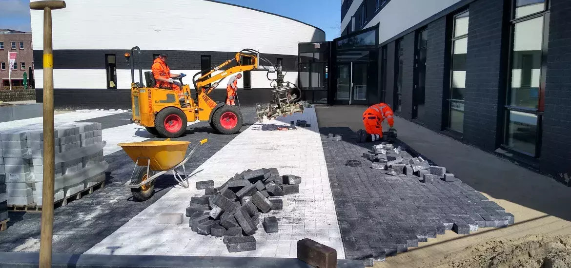 Cementarme straatsteen vd Bosch