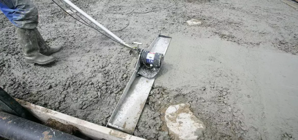 Trilbalk nabehandelen foto van Betonlexicon