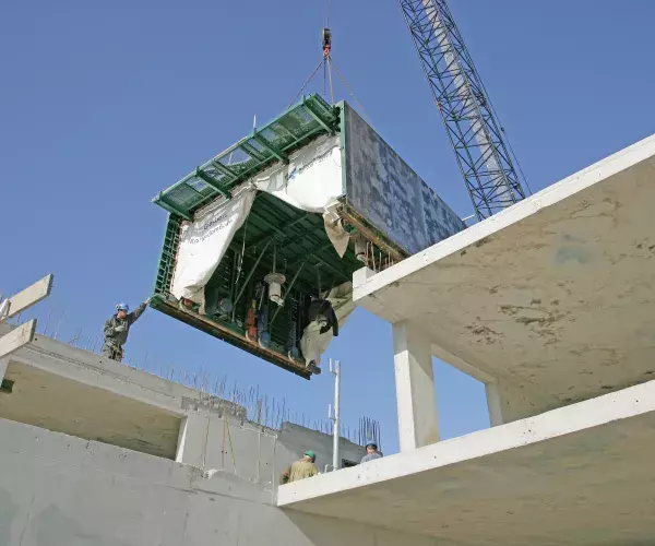 Betonhuis-Betonmortel-Bekisting-Warme-Koude-Gietbouw, Vincent van den Hoven fotografie.