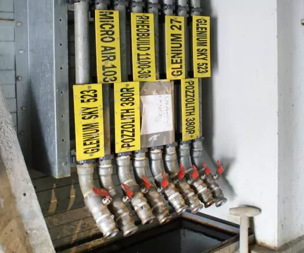 Hulpstoffen voor beton