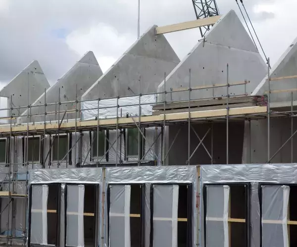 Betonhuis-woningbouw