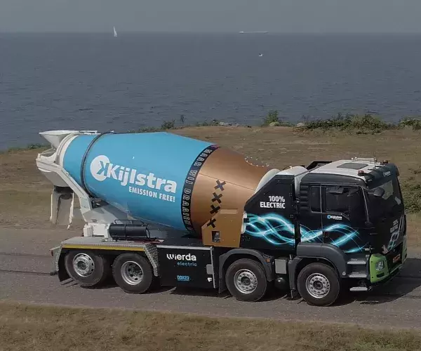 Elektrische Truckmixer Kijlstra