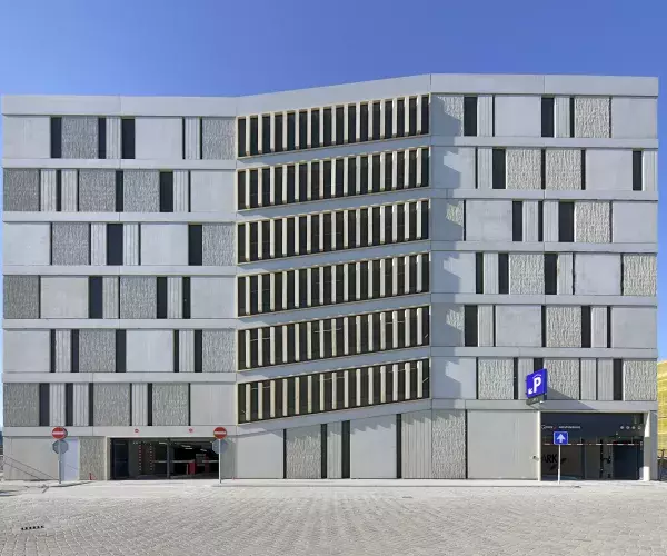 Parkeerhuis Oostenbrug Foto: Riesjard Schropp en MIX architectuur