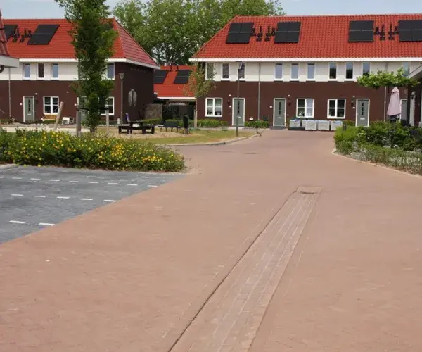 Betonnen straatsteen Julianaplein Barneveld