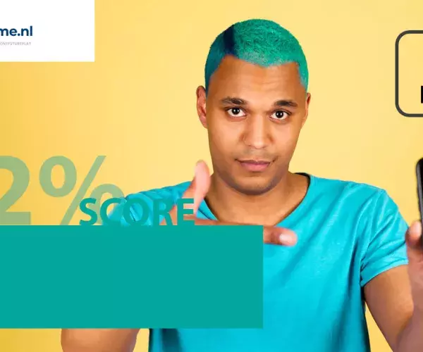 Banner voor social media om de Betongame te promoten. 