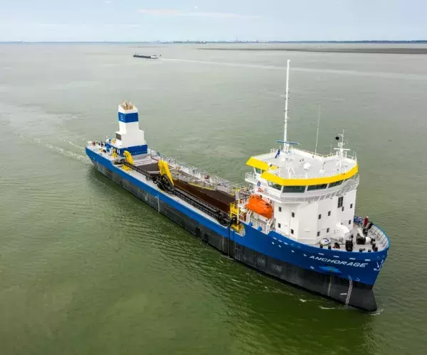 De Hoop zandwinning zee CSC 01