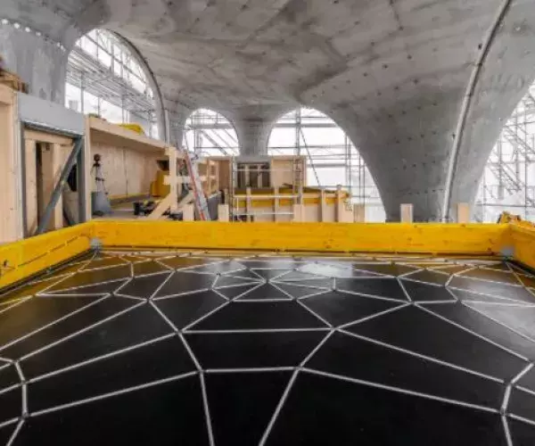 Speciaal ontworpen dunner beton voor vloeren