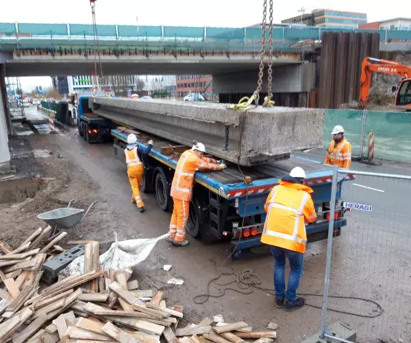 Betonnen liggers krijgen tweede leven 01